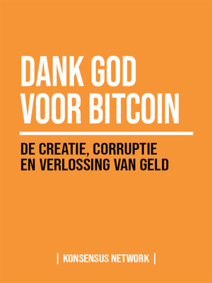 cover image of Dank God voor Bitcoin